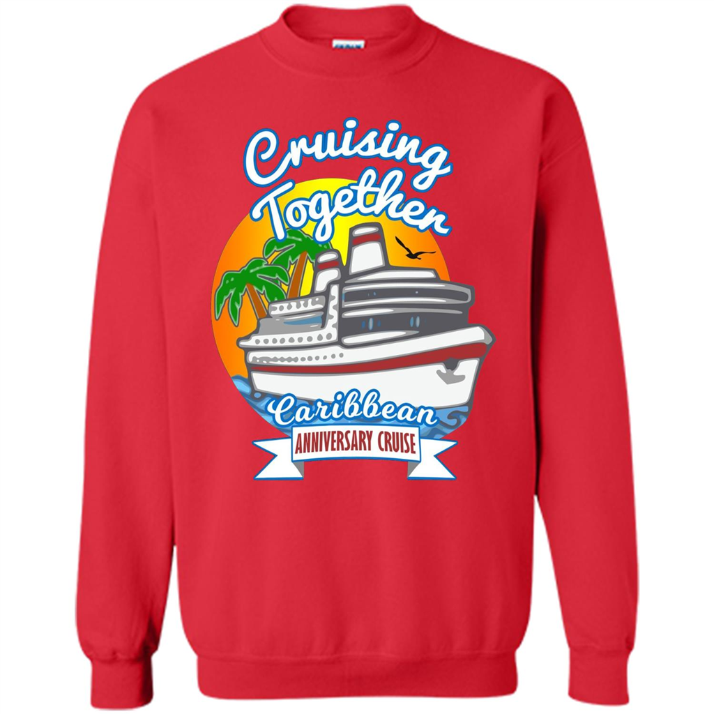 Cruising Together 2017 Anniversary Caribbean Cruise T-Shirt Red