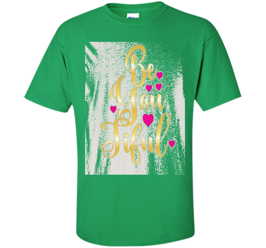 Beautiful Woman T-Shirt shirt Irish Green