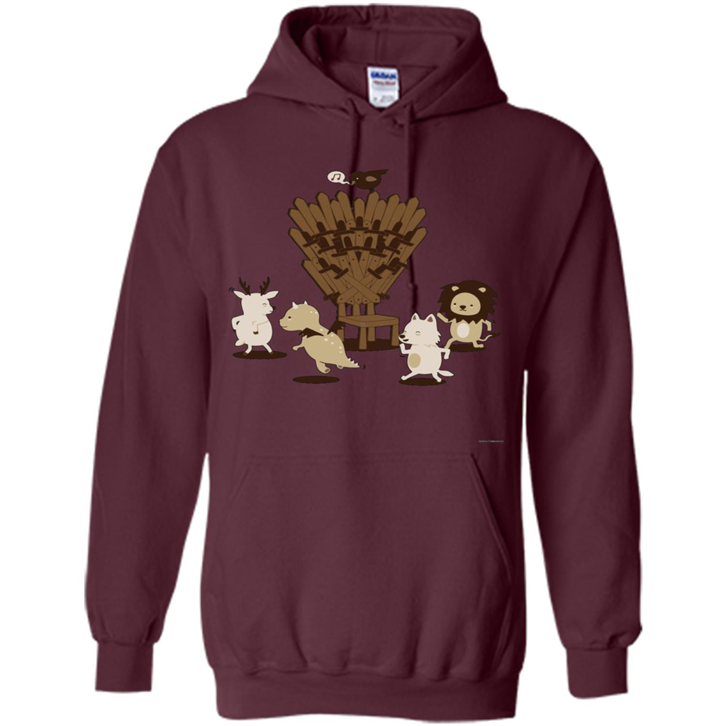 Game Of Musical Thrones Characters T-shirt Maroon