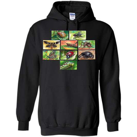 Insects T-Shirt Black