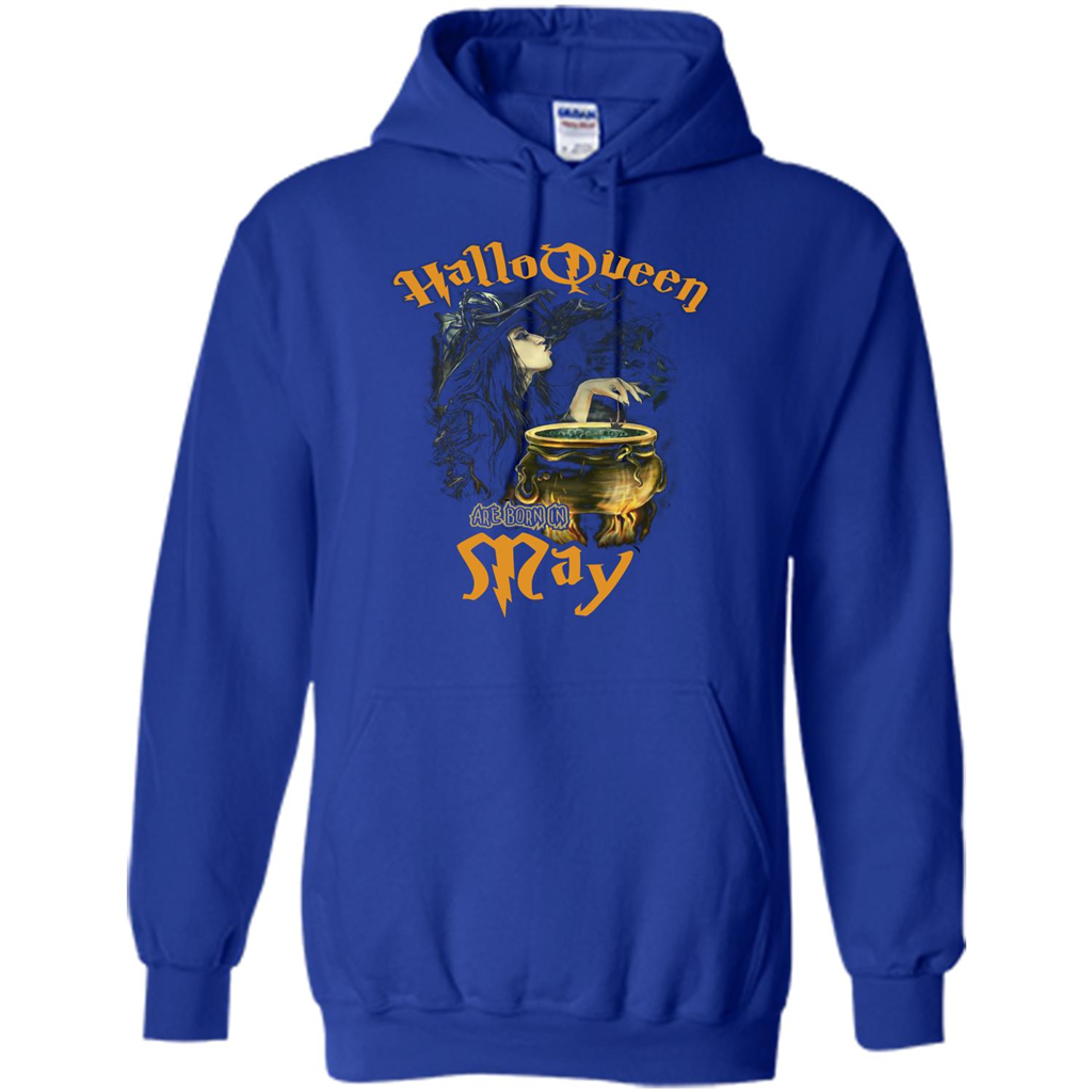HalloQueen Are Born In May T-shirt Royal