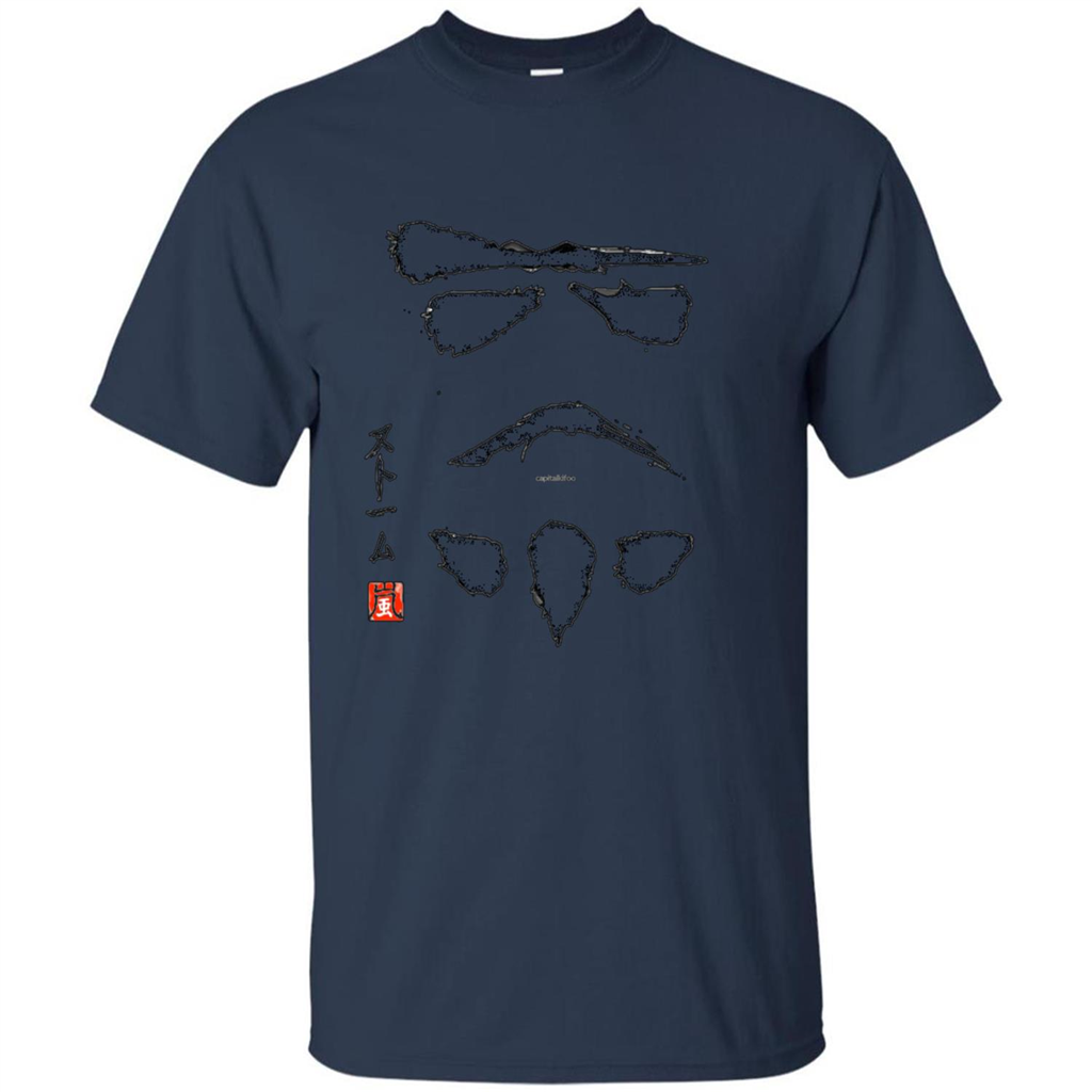 Movie T-shirt Droid Minimalistic Painting Navy