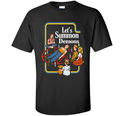 Let's Summon Demons T-Shirt Black