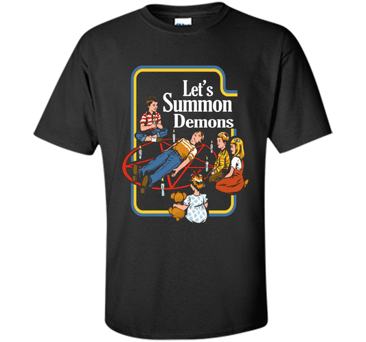 Let's Summon Demons T-Shirt Black