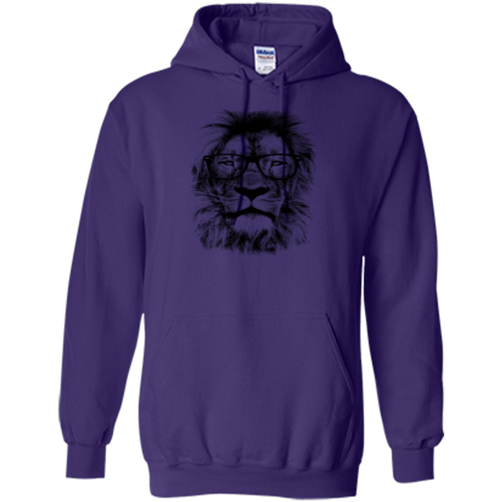 The King Lion Of The Library Purple