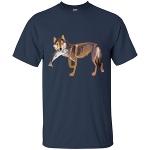 Sea Wolf T-shirt Fish and Wolf