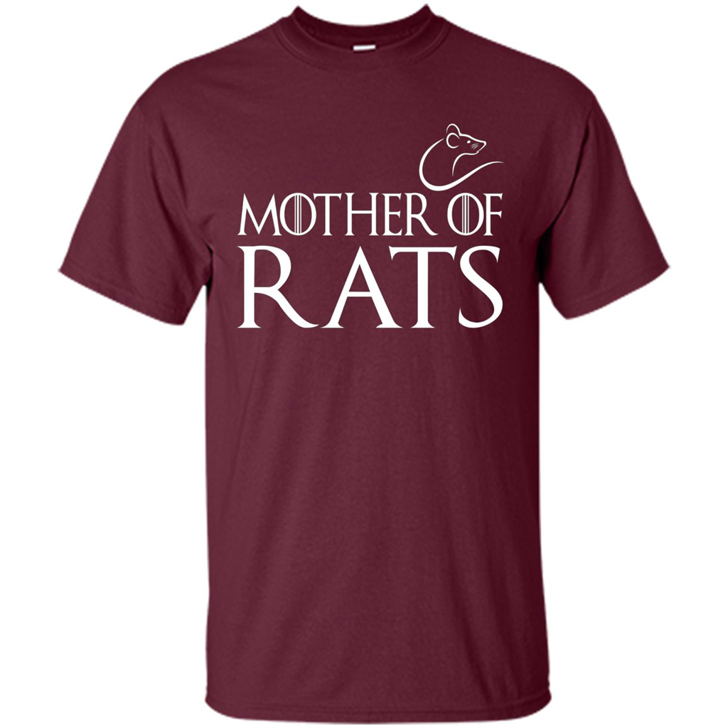 Mother's Day 2017 T-Shirt Mother Of Rats Hot Gifts Maroon