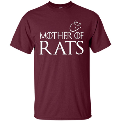 Mother's Day 2017 T-Shirt Mother Of Rats Hot Gifts Maroon