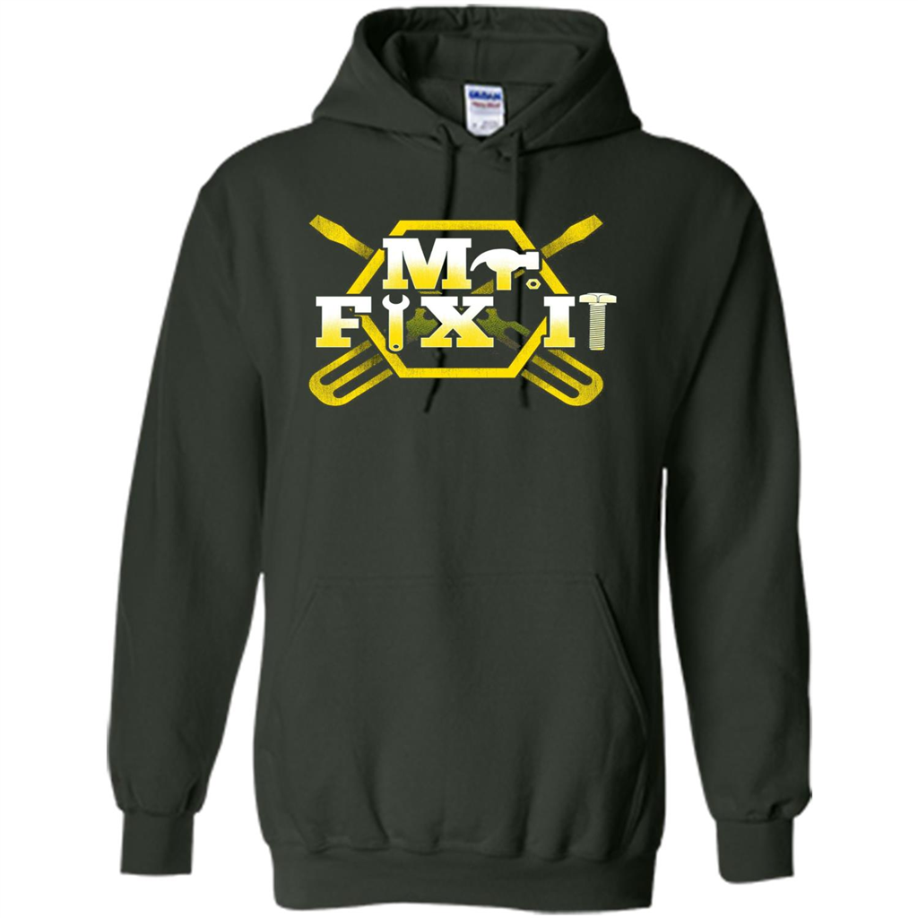Fathers Day T-Shirt Mr.Fix It Forest Green