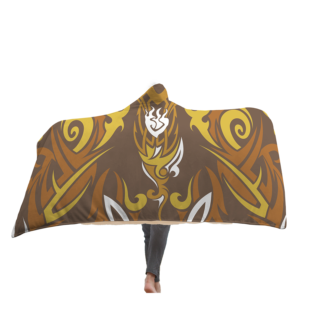RWBY Yang Xiao Long Symbol Hooded Blanket