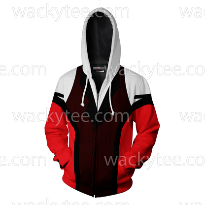 Black Butler Grell Sutcliff Cosplay Zip Up Hoodie Jacket