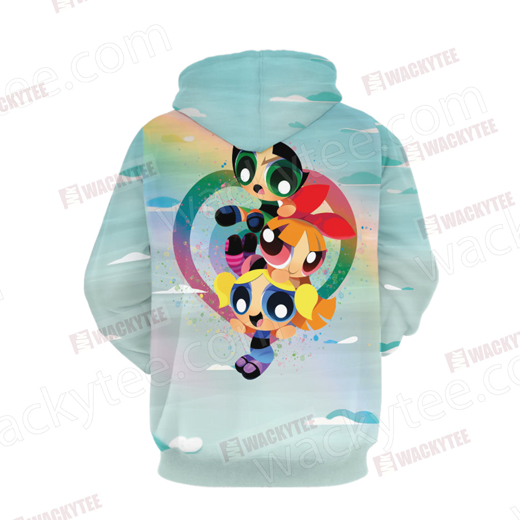 The Powerpuff Girls New Look 3D Hoodie