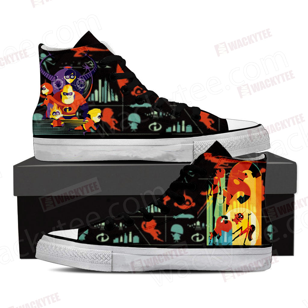 The Incredibles 3D High Top Shoes