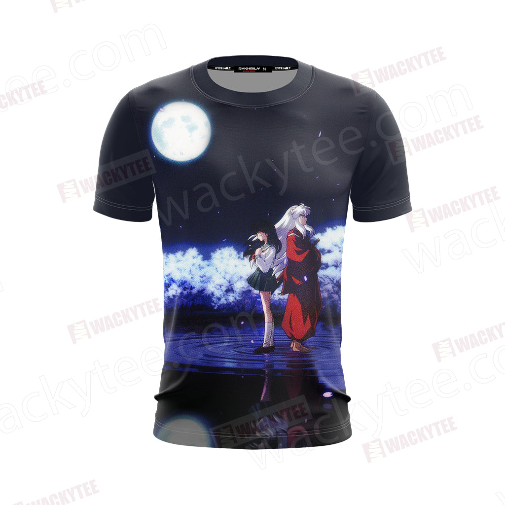 Inuyasha and Kagome 3D T-shirt