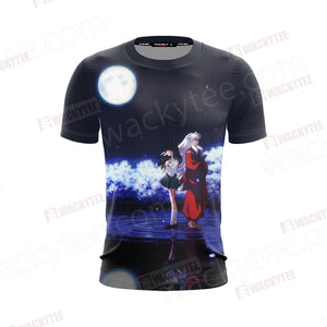 Inuyasha and Kagome 3D T-shirt