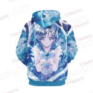 Sailor Moon Sailor Mercury 3D Hoodie