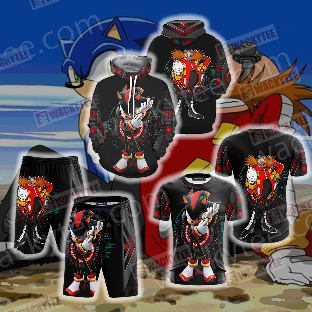 Dr.Eggman Sonic Unisex 3D T-shirt