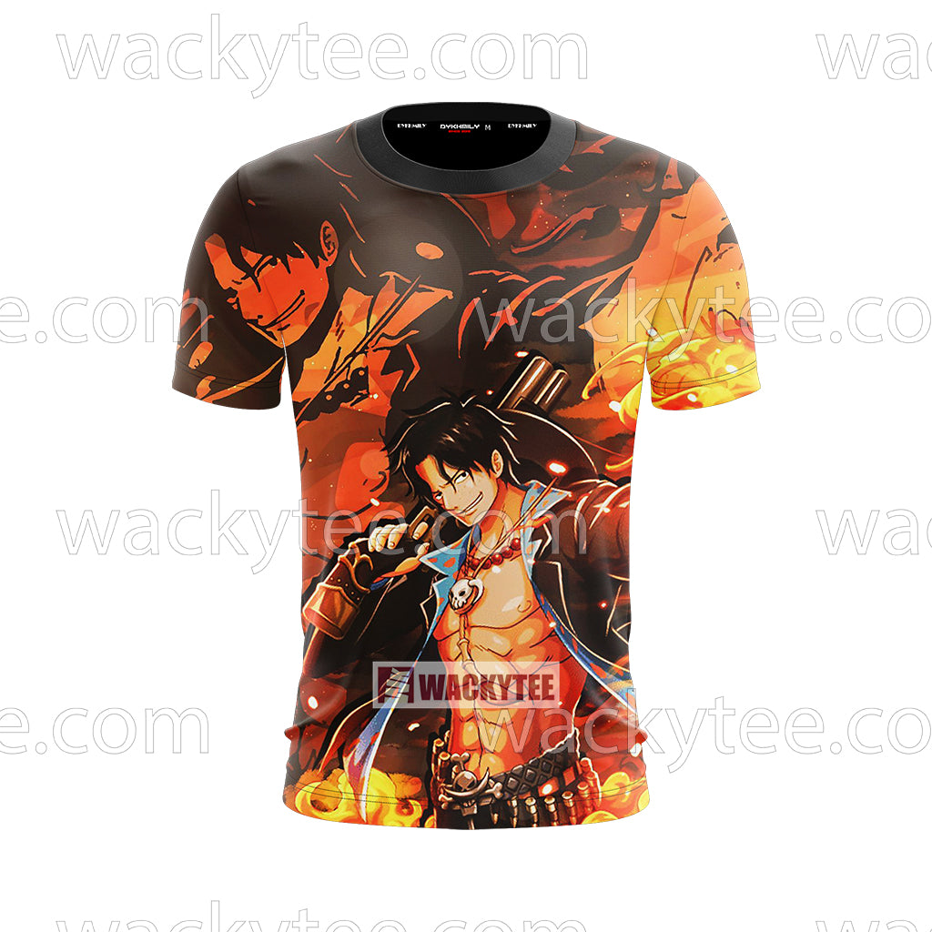 One Piece Portgas D. Ace Unisex 3D T-shirt