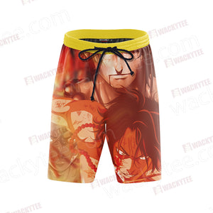 One Piece Ace 3D Beach Shorts