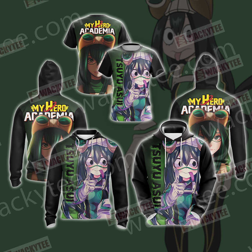 My Hero Academia - Tsuyu Asui 3D Hoodie