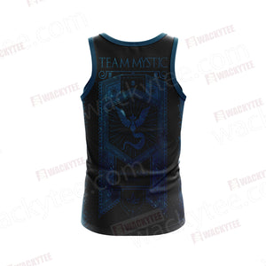 Team Mystic Pokemon Go New Unisex 3D Tank Top