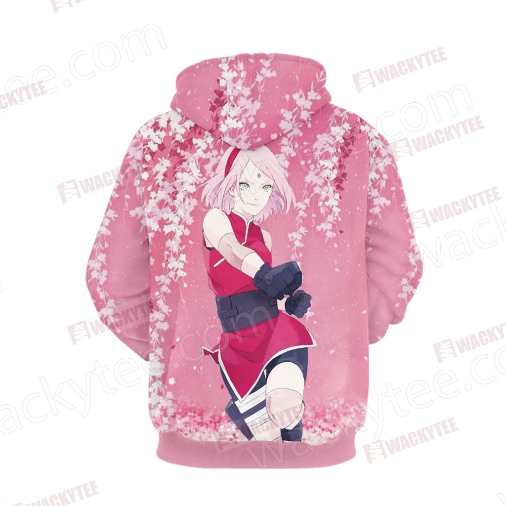 Naruto Sakura Haruno 3D Hoodie
