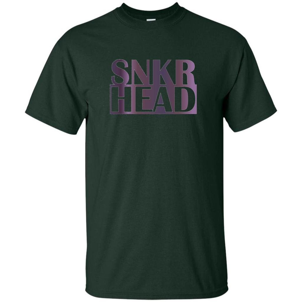 Sneaker Head Eggplant Foams T-shirt Foamposite SNKB HEAD Forest Green