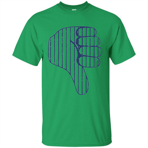 Baseball T-shirt Baseball Celebration Thumbs Down T-shirt