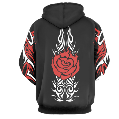 RWBY Ruby Rose Symbol 3D Hoodie