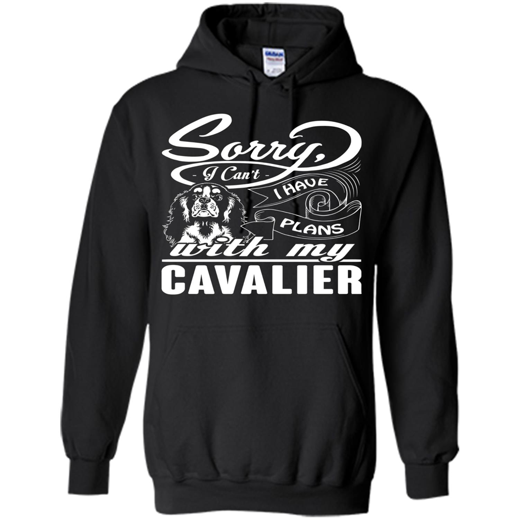 I Have Plans With My Cavalier T-shirt Black