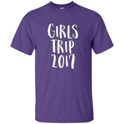 Summer T-shirt Girls Trip 2017 T-shirt Purple