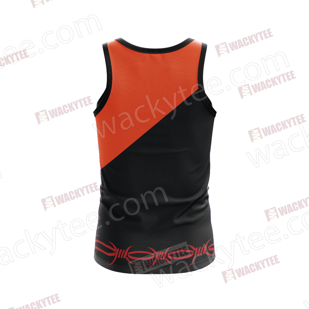 Naruto Uzumaki Clan Symbol 3D Tank Top