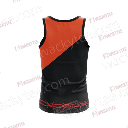 Naruto Uzumaki Clan Symbol 3D Tank Top