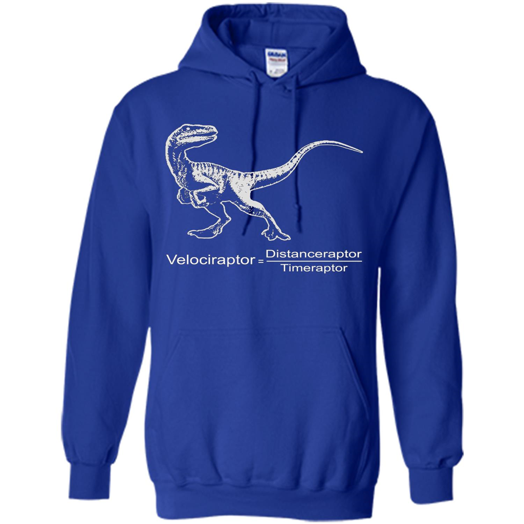 Velociraptor Distanceraptor Timeraptor T-shirt Royal