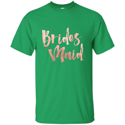 Bridesmaid T-shirt Irish Green