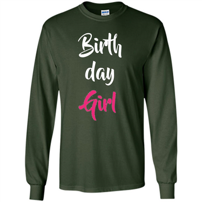 Birthday Girl T-shirt Pink Party Birthday T-shirt