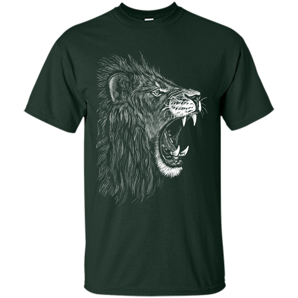 Fearless Tiger T-shirt Forest Green