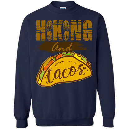 Hiking And Tacos T-shirt Navy