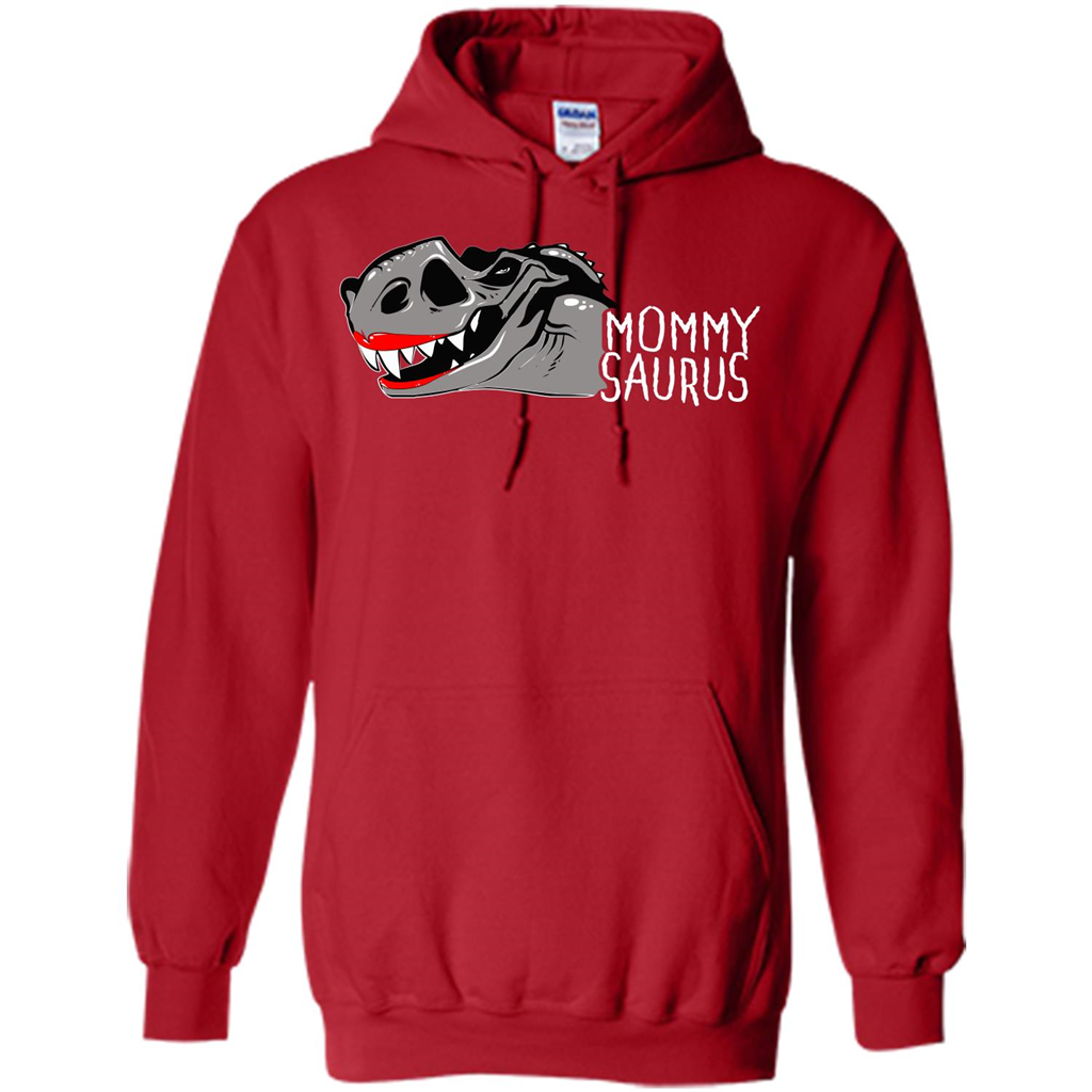 Mommy Saurus T-shirt Red