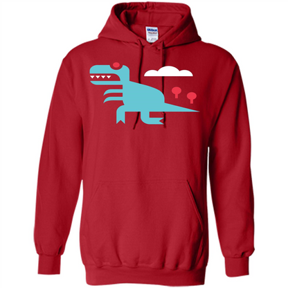 Dinosaur T-Shirt Tee Rex Red