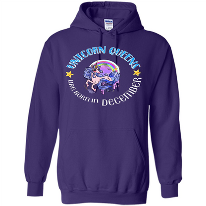 Unicorn Queens Are Born In December Purple