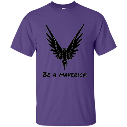 Be A Maverick T-shirt Purple