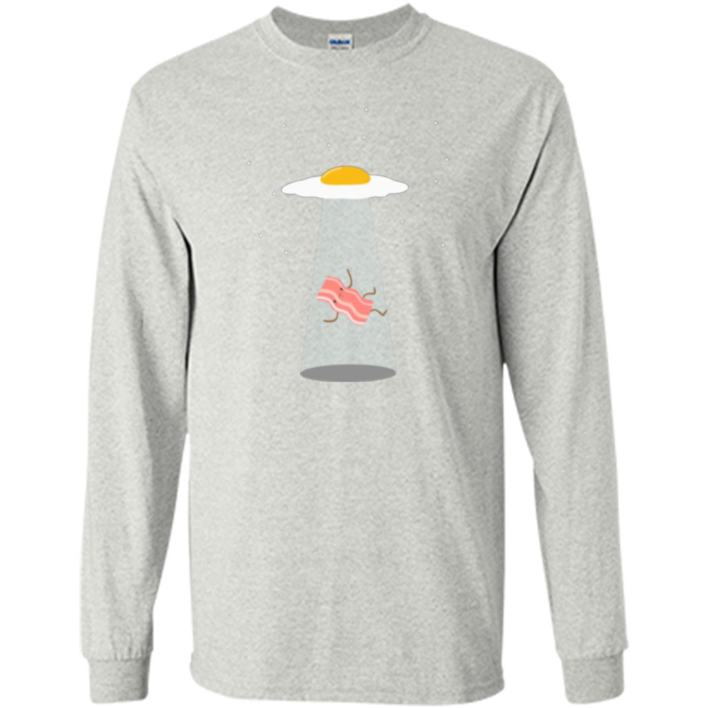 Cute Funny Bacon And Eggs UFO Ash