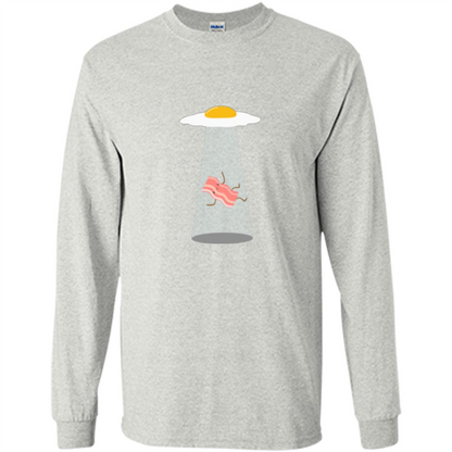 Cute Funny Bacon And Eggs UFO Ash
