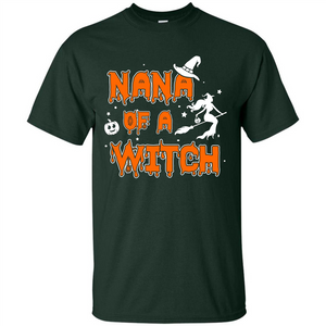 Halloween T-shirt Nana Of A Witch