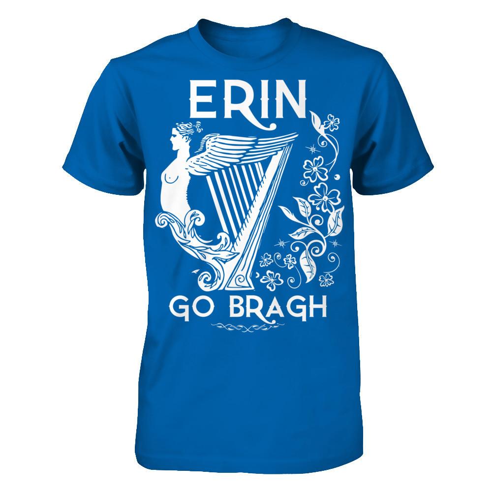 Erin Go Bragh T-shirt Gildan - Short Sleeve Tee Royal