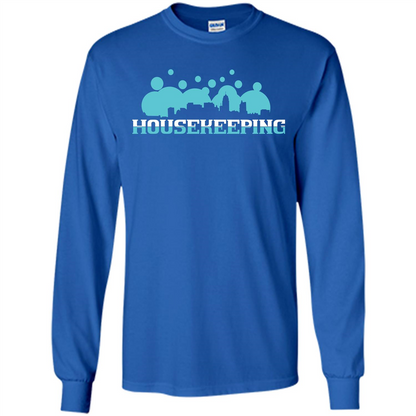 Housekeeping Lover T-shirt Housekeeping T-shirt Royal