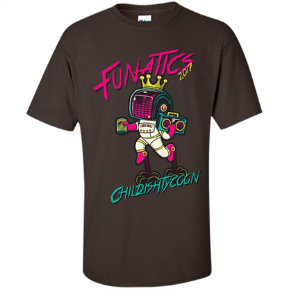 Funatics - Childishtycoon T-shirt Dark Chocolate