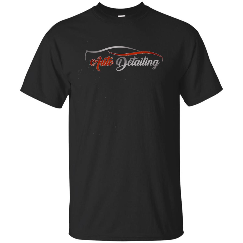 Auto Detailing Shirt Red And Black