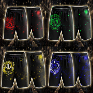 The Ravenclaw Eagle Harry Potter Version Galaxy  Beach Shorts